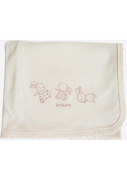 Organik New Basic Çift Kat Battaniye Natural