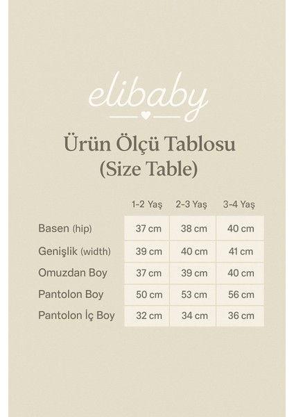 Oversize Bebek Çocuk Eşofman Takımı