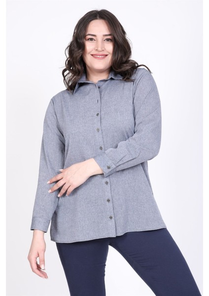 Denim Görünümlü Gömlek fırsatları