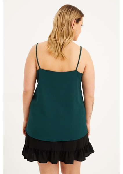 Degaje Yaka İp Askılı Bluz indirimleri