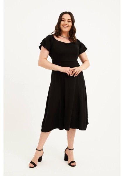 Damla Yaka Uzun Elbise