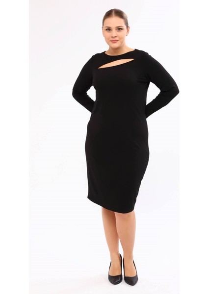 Yaka Detaylı Örme Elbise fiyatları