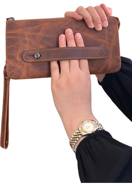 Hakiki Deri Unisex El Çantası | Viento 2225 modelleri