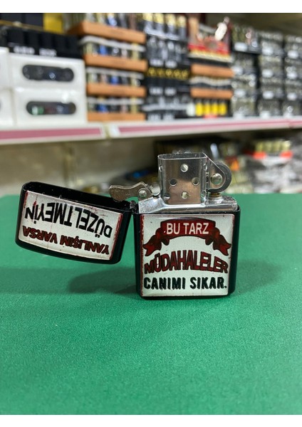 Yanlışım Varsa Düzeltmeyin Yazılı Benzinli Çakmak fiyatları