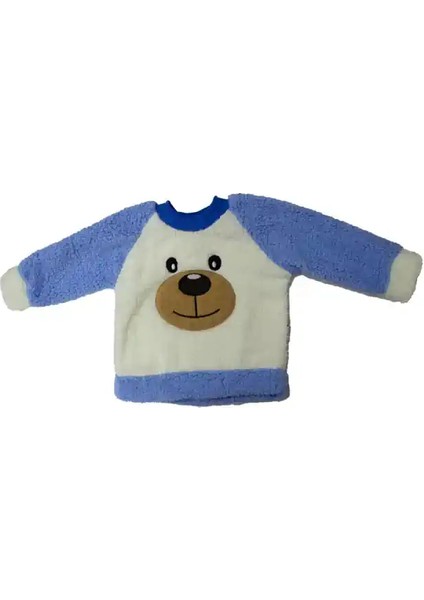 Mavi Ayıcıklı Peluş Eşofman Takımı fiyatları