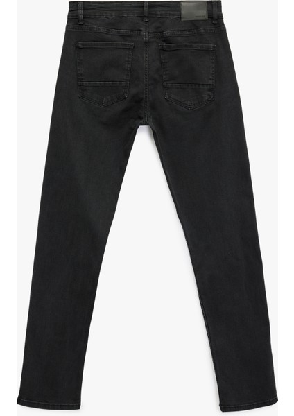 Pamuklu Cepli Normal Bel Slim Fit Jean Pantolon - Brad Jean fiyatları