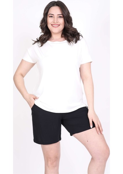 Karmen Yakalı Tişört