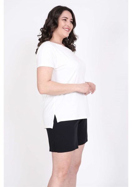 Karmen Yakalı Tişört indirimleri