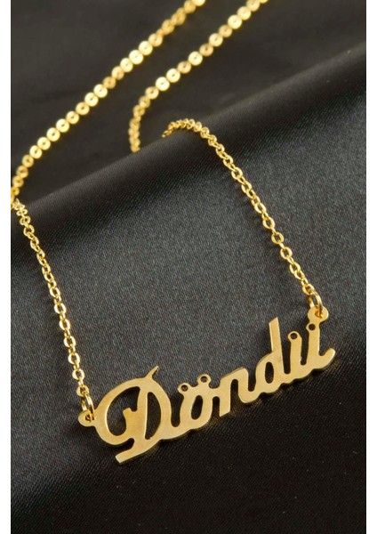 Döndü Isimli Kolye (Kişiye Özel)