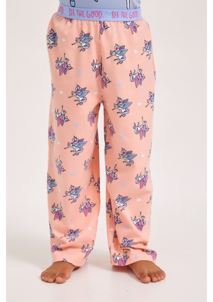 Fairytale Kız Çocuk Pijama Alt Pembe