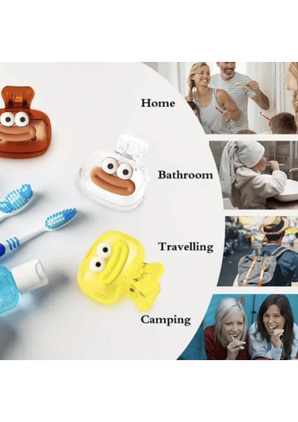 Diş Fırçası Başlık Kapağı | Hijyenik Kapak | Çocuk ve Yetişkin Için Seyahat Aparatı indirimleri
