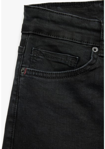 Pamuklu Cepli Normal Bel Slim Fit Jean Pantolon - Brad Jean indirimleri
