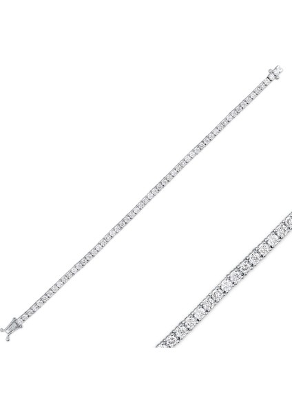 6.90 Karat Pırlanta Su Yolu Bileklik modelleri