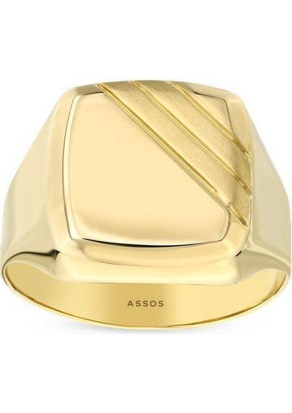 Altın Erkek Yüzük - 14K