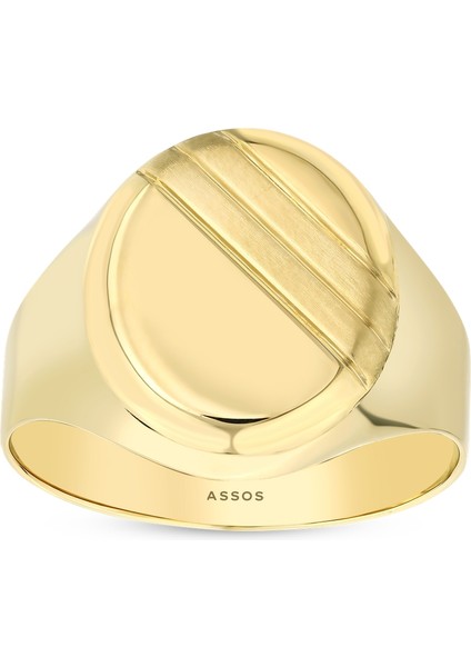 Altın Erkek Yüzük - 14K