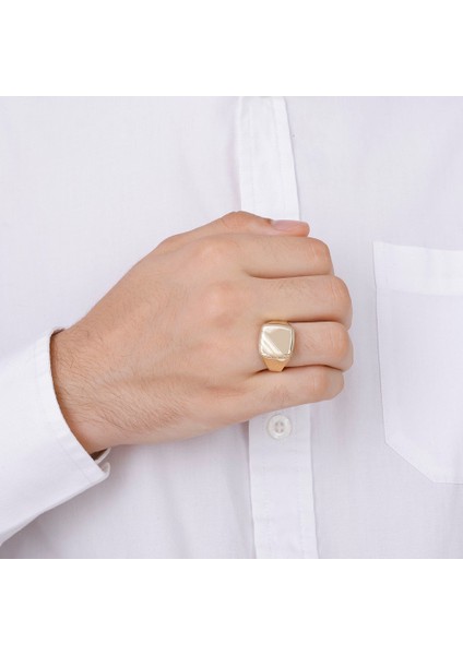 Altın Erkek Yüzük - 14K