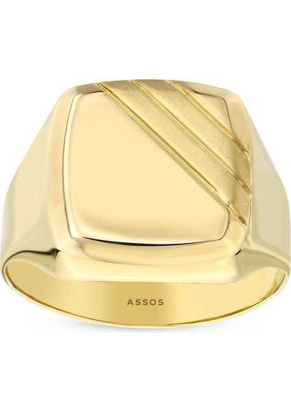 Altın Erkek Yüzük - 14K