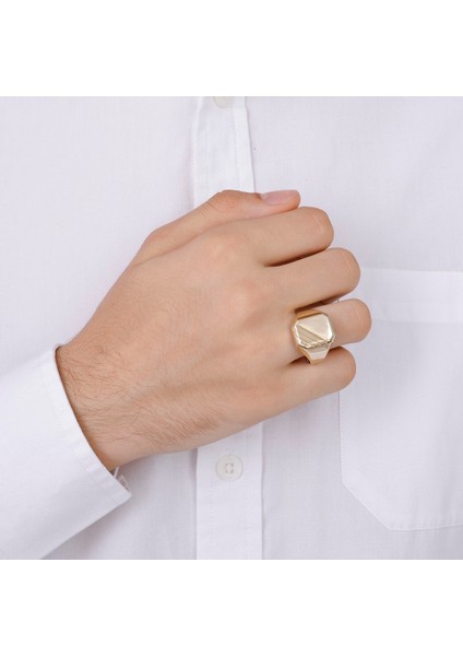Altın Erkek Yüzük - 14K