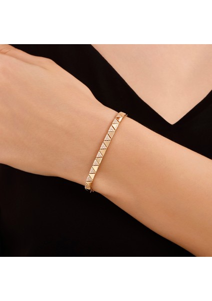 Altın Tasarım Bileklik - 14K