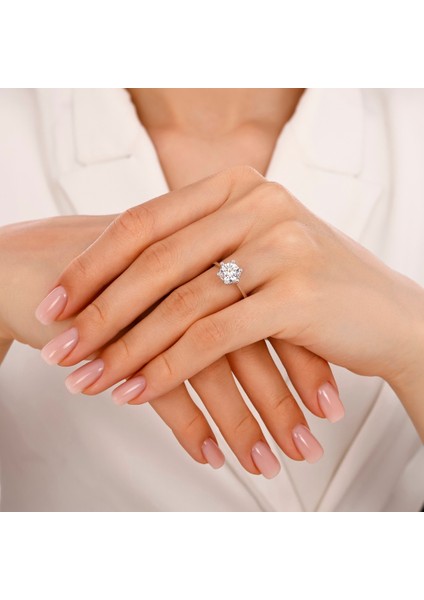 Altın Tektaş Yüzük - 14K