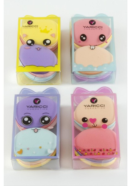 6 Adet Oval Minik Makyaj Süngeri