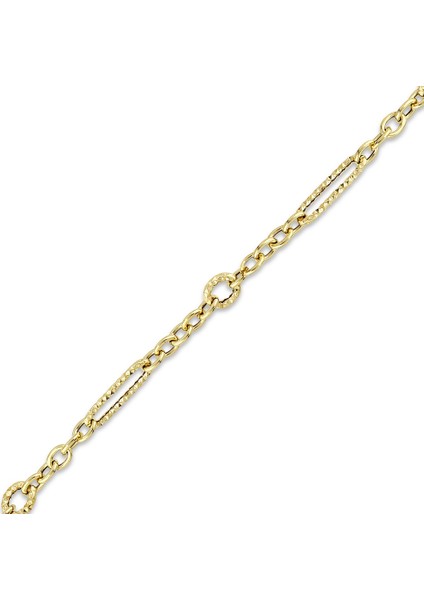 Altın Tasarım Bileklik - 14K indirimleri