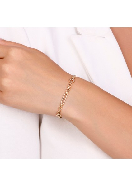 Altın Tasarım Bileklik - 14K