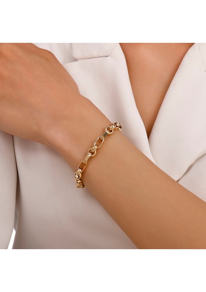 Altın Zincir Bileklik - 14K