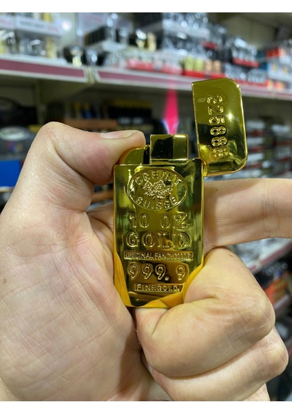 Külçe Gold Metal Çakmak