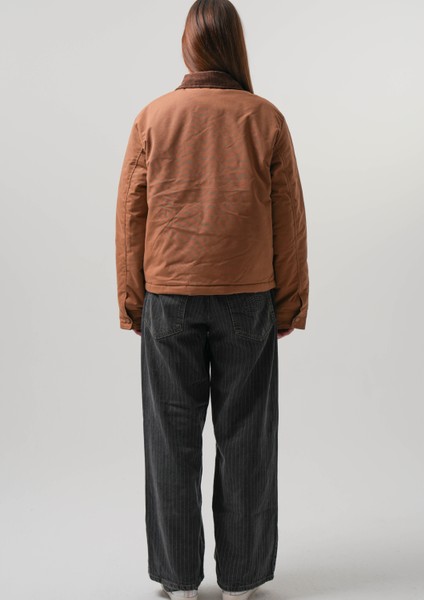 LILY KADIN MONT Kadife Yaka Kadın Mont