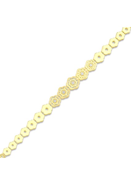 Tasarım Altın Bileklik - 14K indirimleri