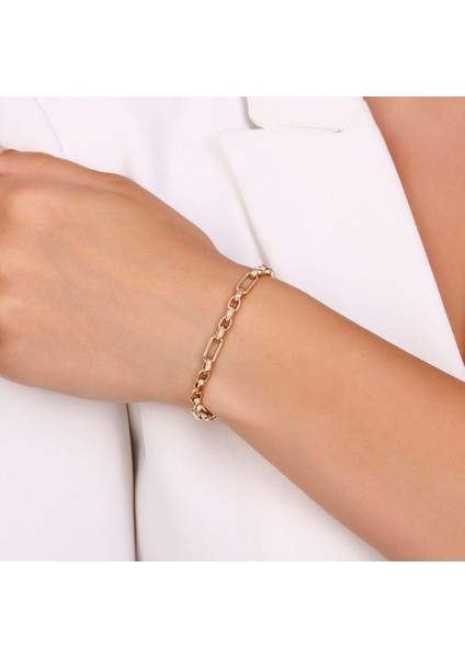 Altın Zincir Bileklik - 14K