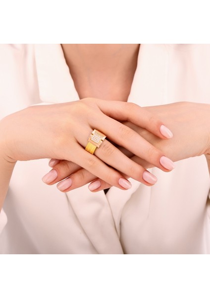 Tasarım Altın Yüzük - 14K