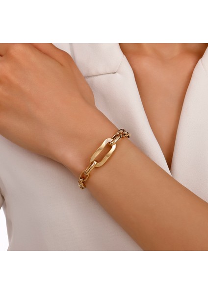 Altın Zincir Bileklik - 14K