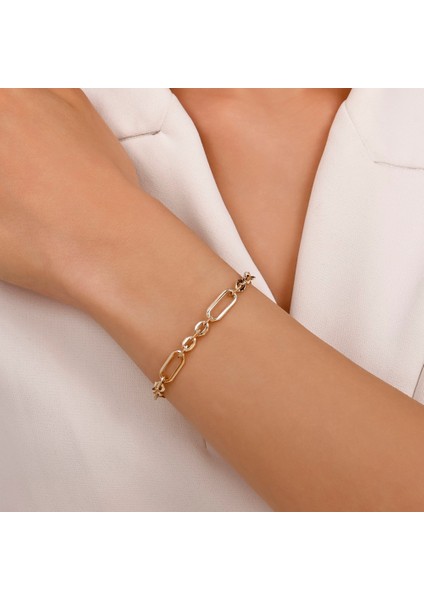 Altın Zincir Bileklik - 14K