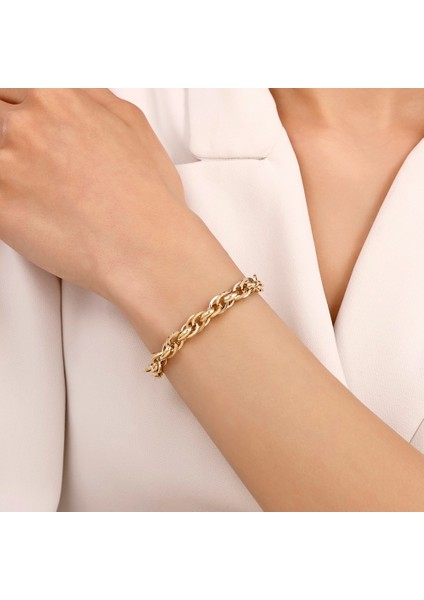 Altın Zincir Bileklik - 14K