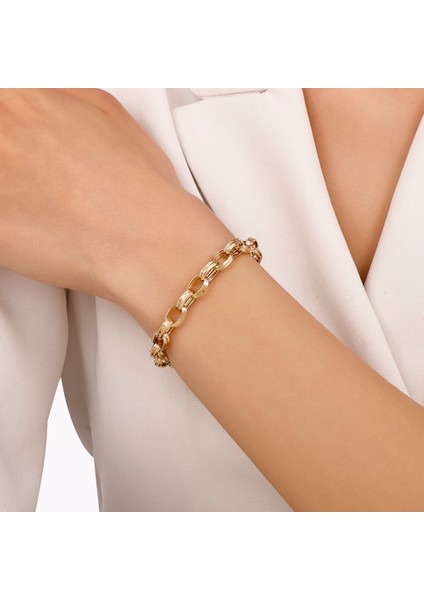 Altın Zincir Bileklik - 14K