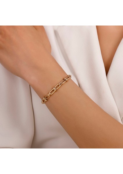 Altın Zincir Bileklik - 14K