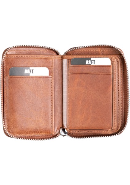 Hakiki Deri Unisex Fermuarlı Cüzdan | Lotus 1616 modelleri