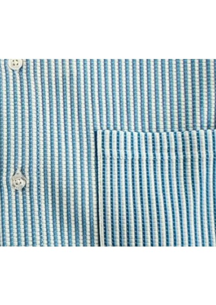 Jakarlı Çizgili Gömlek fırsatları