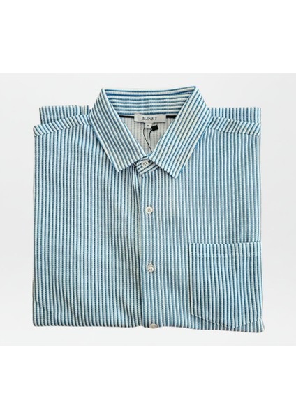 Jakarlı Çizgili Gömlek indirimleri