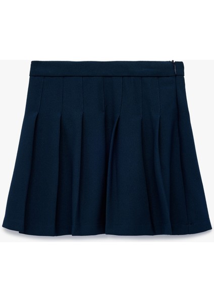 Kalın Pileli Diz Üstü Etek fiyatları