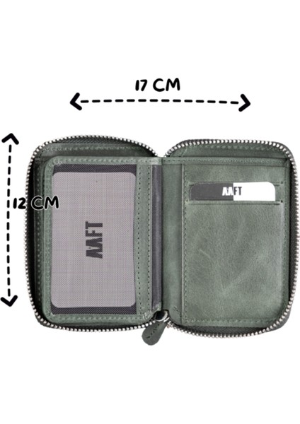 Hakiki Deri Unisex Fermuarlı Cüzdan | Lotus 1616 fiyatları