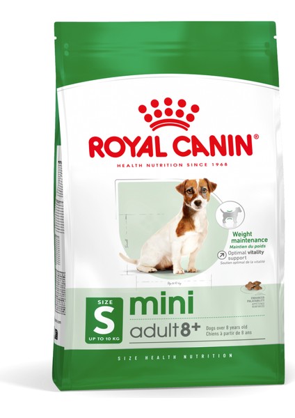 Mını Adult 8 Yaş Ve Üzeri Küçük Irklar Için Kuru Köpek Maması 2kg