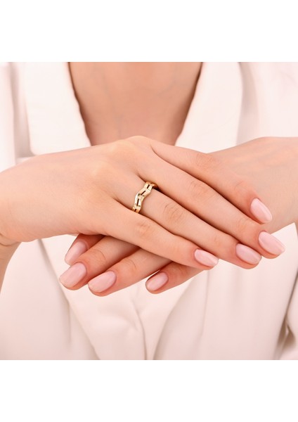 Tasarım Altın Yüzük - 14K