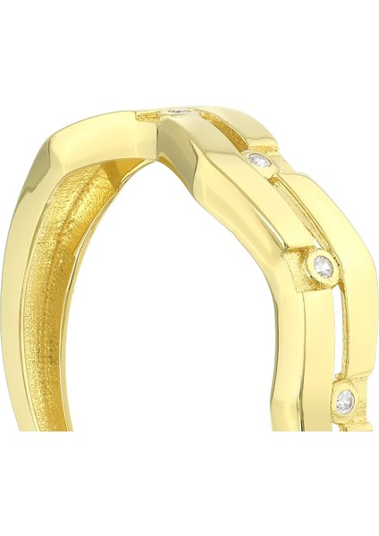 Tasarım Altın Yüzük - 14K