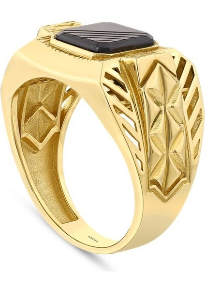 Altın Erkek Yüzük - 14K