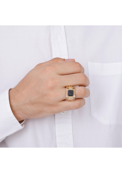 Altın Erkek Yüzük - 14K