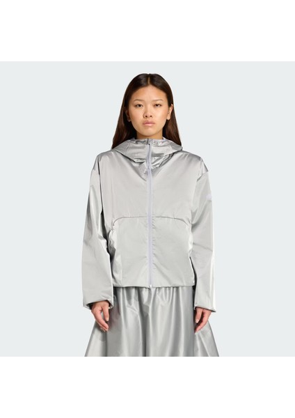 City Tech Metallic Holiday Kadın Rüzgarlık