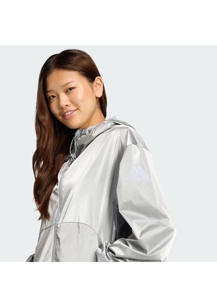 City Tech Metallic Holiday Kadın Rüzgarlık